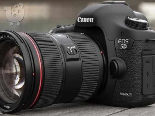 PoulaTo: Ολοκαίνουρια Canon EOS 5D Mark III Full Frame Ψηφιακή φωτογραφική μηχανή SLR με την EF 24-105mm IS Lens